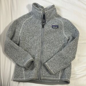 Patagonia Heathered Gray Zip-Up Jacket